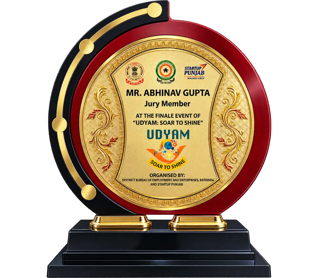 Jury Member award, UDYAM Soar to Shine
